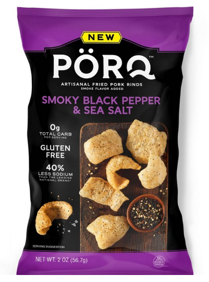 PORQ Smokey Black Pepper & Sea Salt - 4oz