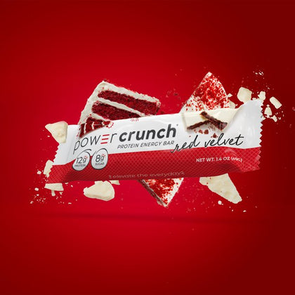 Power Crunch ORIGINAL Protein Energy Bar Red Velvet, 7 oz, Cont. 5