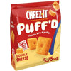 Cheez-It Puff'd Cheesy Baked Snacks, Double Cheese, Bolsa de 5.75 Oz