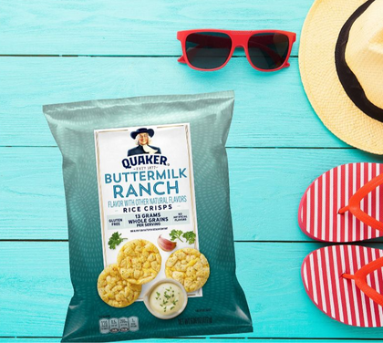 Quaker Rice Crisp Ranch Buttermilk - 6.06oz