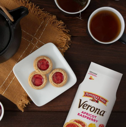 Pepperidge Farm Verona Apricot Raspberry Thumbprint Cookies - 6.75oz