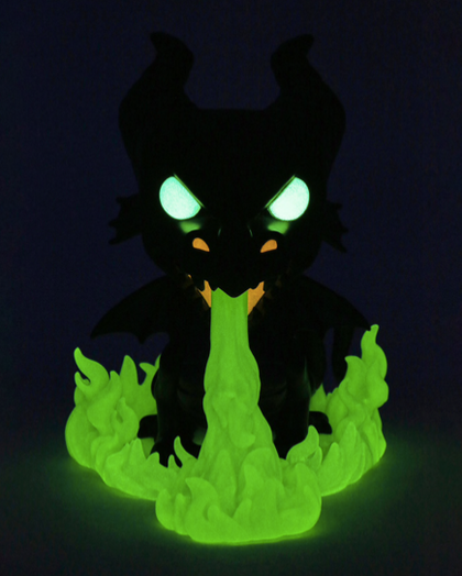 La Bella Durmiente Funko Dragon Malefica Brilla En Obscuridad