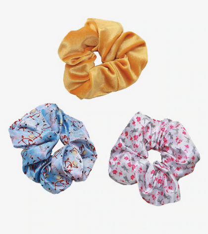 Mulan Scrunchies Set 3 Piezas Mushu