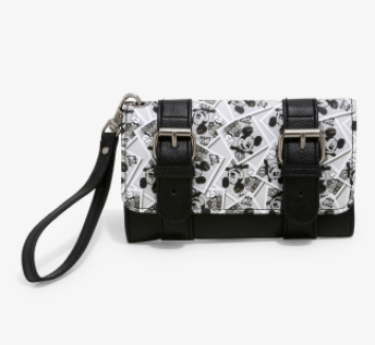 Mickey Mouse Cartera Blanco y Negro