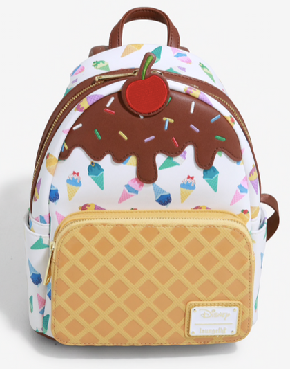 Mochila Helado Nieve Postre Princesas Loungefly