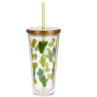 Termo Cactus Dorado Vaso