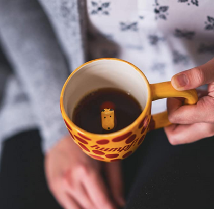 Taza Jirafa Bebe En El Interior