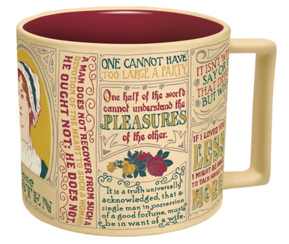 Taza Jane Austen Frases Novelas