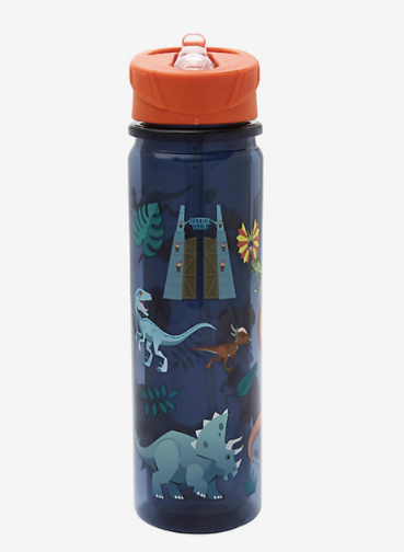 Jurassic Park Botella De Agua Dinosaurio