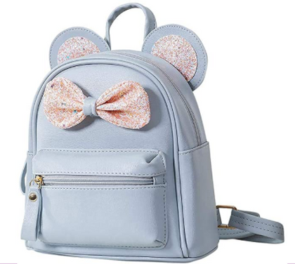 Mickey Mouse Mochila Minnie Moño Azul Disney