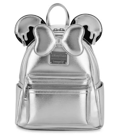 Mickey Mouse Mochila 100 Aniversario Plateada