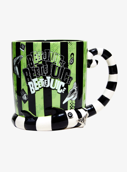 BEETLEJUICE GUSANO DE ARENA TAZA