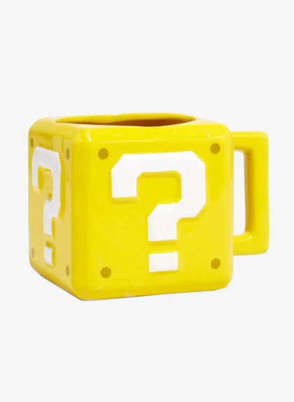 SUPER MARIO BROS. BLOQUE DE PREGUNTA ? TAZA