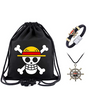 One Piece Set De Bolsa y Collar