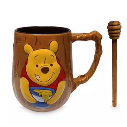 Winnie Pooh Taza Con Cuchara De Miel