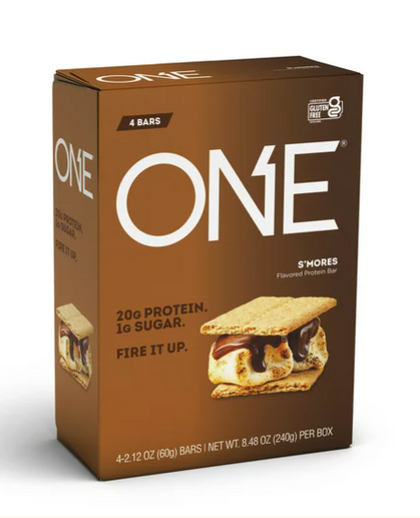 ONE Protein Supplement Bar, S'mores, 20g Protein, Cont. 4