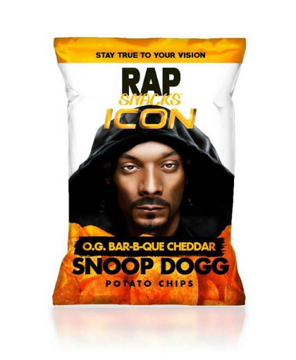 Rap Snacks Cheddar Barbeque Snoop Dogg - 2.5oz