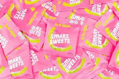 SmartSweets Sourmelon Bites, Sour Gummy Candy - 1.8oz