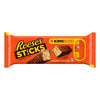 REESE'S, STICKS Milk Chocolate, Peanut Butter and Crisp Wafers Candy Bars, 4 Barras de 3 oz