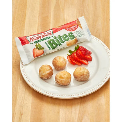 Krispy Kreme Doughnut Bites Strawberry, 1.6 Oz, Cont. 5