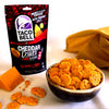 Taco Bell, Keto Friendly, Fire Seasoned Cheddar Cheese Crisp Crackers, 2 oz