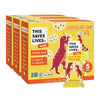 This Saves Lives Kids' Snack Bars, Chocolate Chip Dino Mite, Cont. 15, 0.88oz Granola Bars