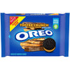 OREO Toffee Crunch Creme with Sugar Crystals Chocolate Sandwich Cookies, Family Size, 17 oz