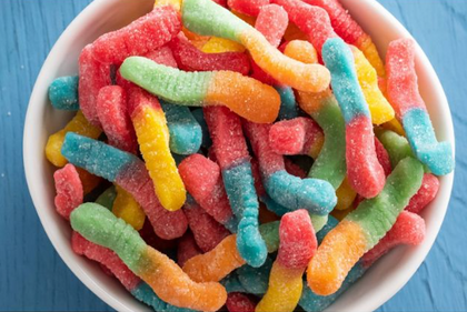 Trolli Sour Brite Crawlers Gummi Worms – 28.8oz