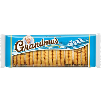 Grandma's Sandwich Crème Cookies Sabor Vainilla 3.245 Oz