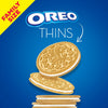 OREO Thins Golden Sandwich Cookies, Family Size, 13.1 oz