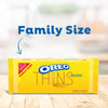 OREO Thins Golden Sandwich Cookies, Family Size, 13.1 oz