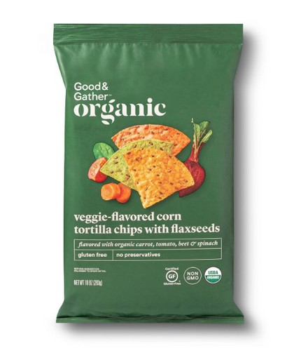 Organic Veggie Tortilla Chips - 10oz - Good & Gather™