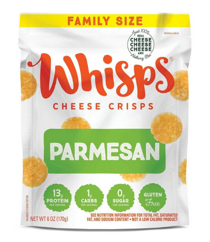 Whisps Parmesan Cheese Crisps - 6oz