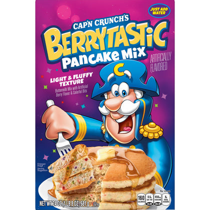 Cap'n Crunch Berrytastic Pancake Mix, 24 oz