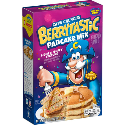 Cap'n Crunch Berrytastic Pancake Mix, 24 oz