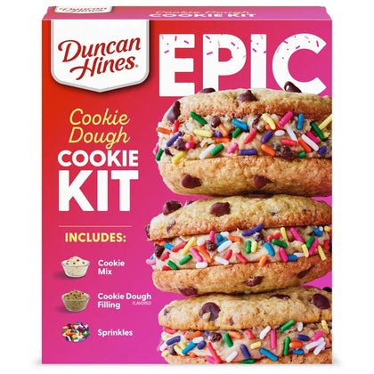 Duncan Hines Epic Kit, Cookie Dough Cookie Mix Kit