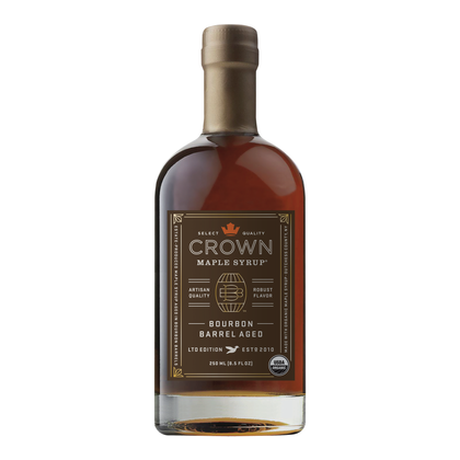 Crown Maple Bourbon Barrel Aged Organic Syrup