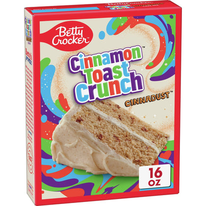 Betty Crocker Cinnamon Toast Crunch Cake Mix, 16 oz