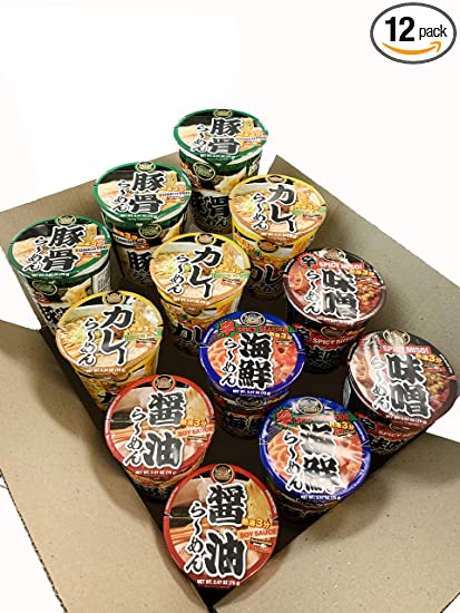 DREAM KITCHEN CUP RAMEN ASSORTED BOX (12)