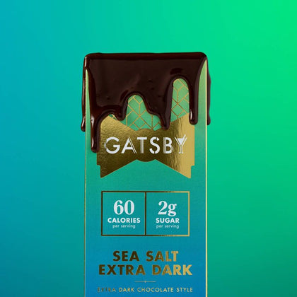 Gatsby Sea Salt Extra Dark Chocolate Bar - 2.8oz