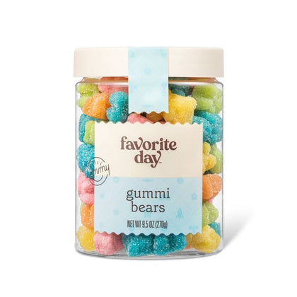 Neon Sugar Gummy Bears - 9.5oz - Favorite Day™