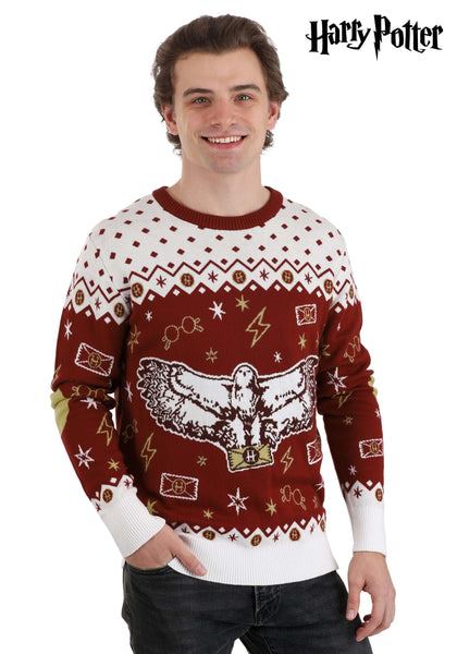 Harry Potter Ugly Sweater Hedwig