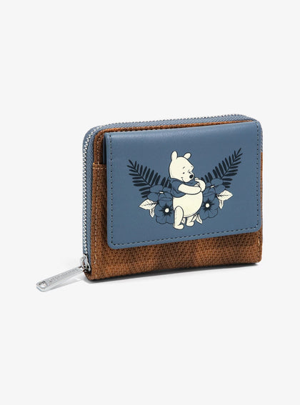 Winnie Pooh Cartera Herringbone