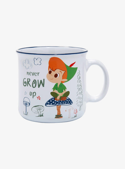 Peter Pan Taza Never Grow Up Chibi