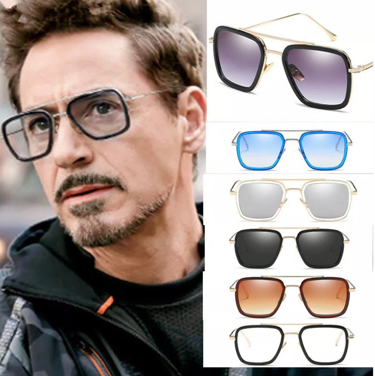 Marca de lentes de tony stark sale