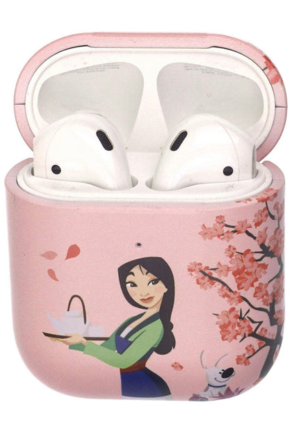 Mulan Case Para AirPods Rosa