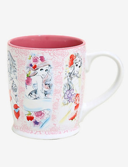 Taza Princesas Floral Princesa