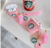 Airpod Case Starbucks Rosa