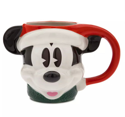 Mickey Mouse Taza Navidad Santa