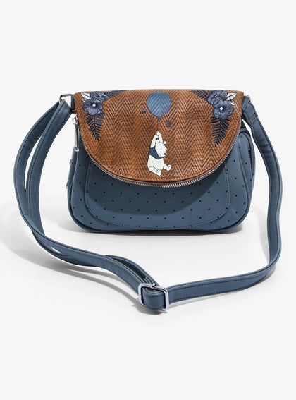 Winnie Pooh Bolso Herringbone Crossbody Bag